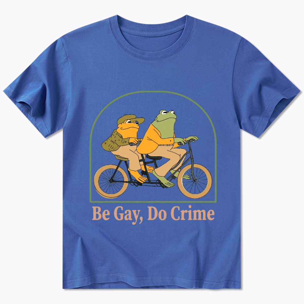 Be Gay Do Crime Funny Classic T-Shirt