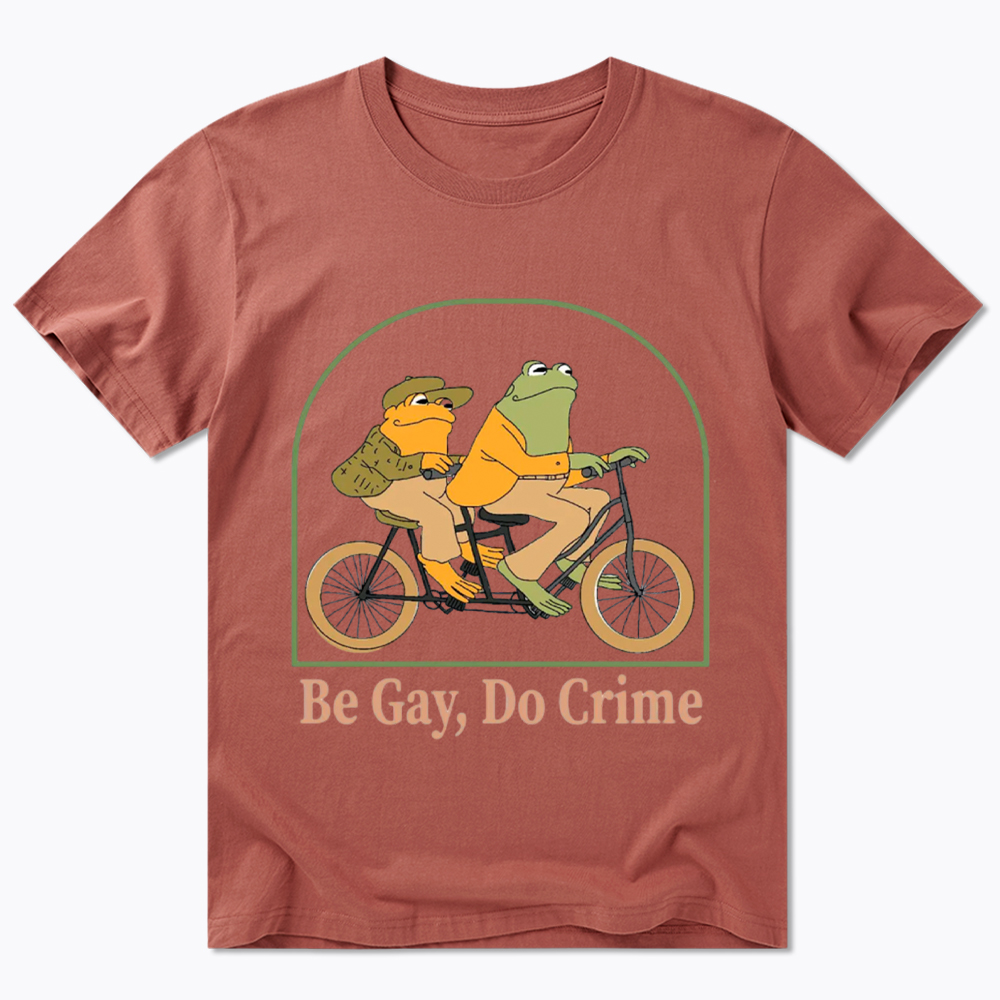 Be Gay Do Crime Funny Classic T-Shirt