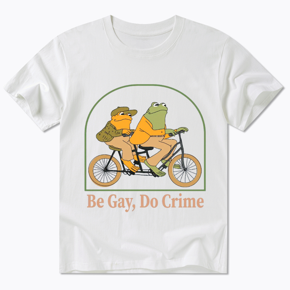 Be Gay Do Crime Funny Classic T-Shirt