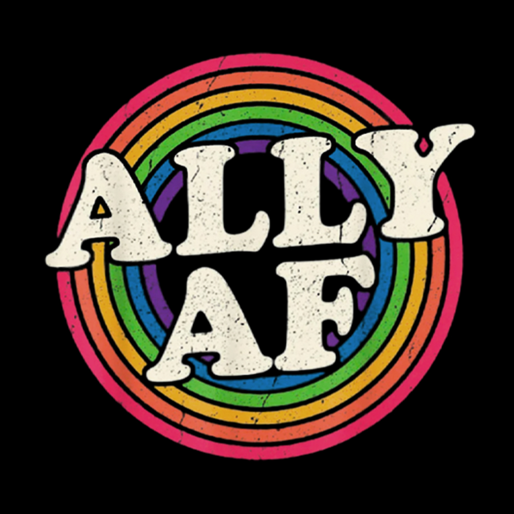 Ally AF LGBT Pride Classic T-Shirt