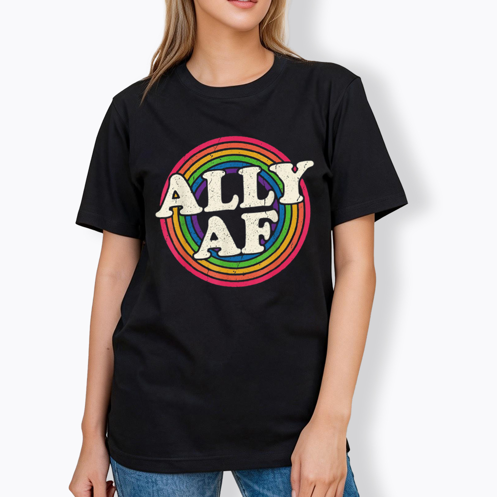 Ally AF LGBT Pride Classic T-Shirt