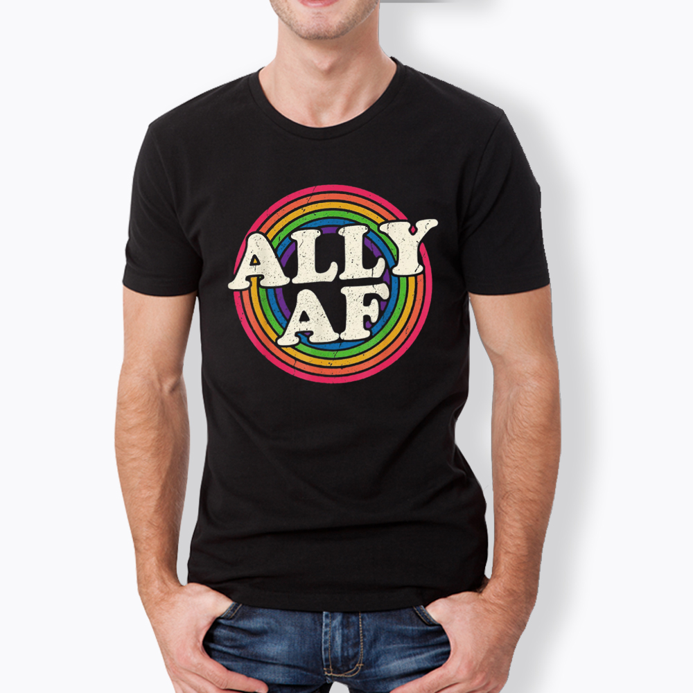Ally AF LGBT Pride Classic T-Shirt