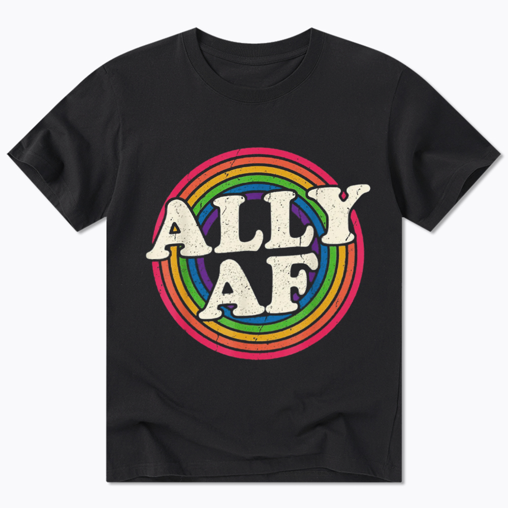 Ally AF LGBT Pride Classic T-Shirt