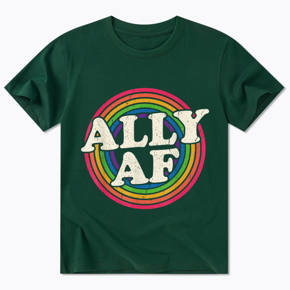 Ally AF LGBT Pride Classic T-Shirt