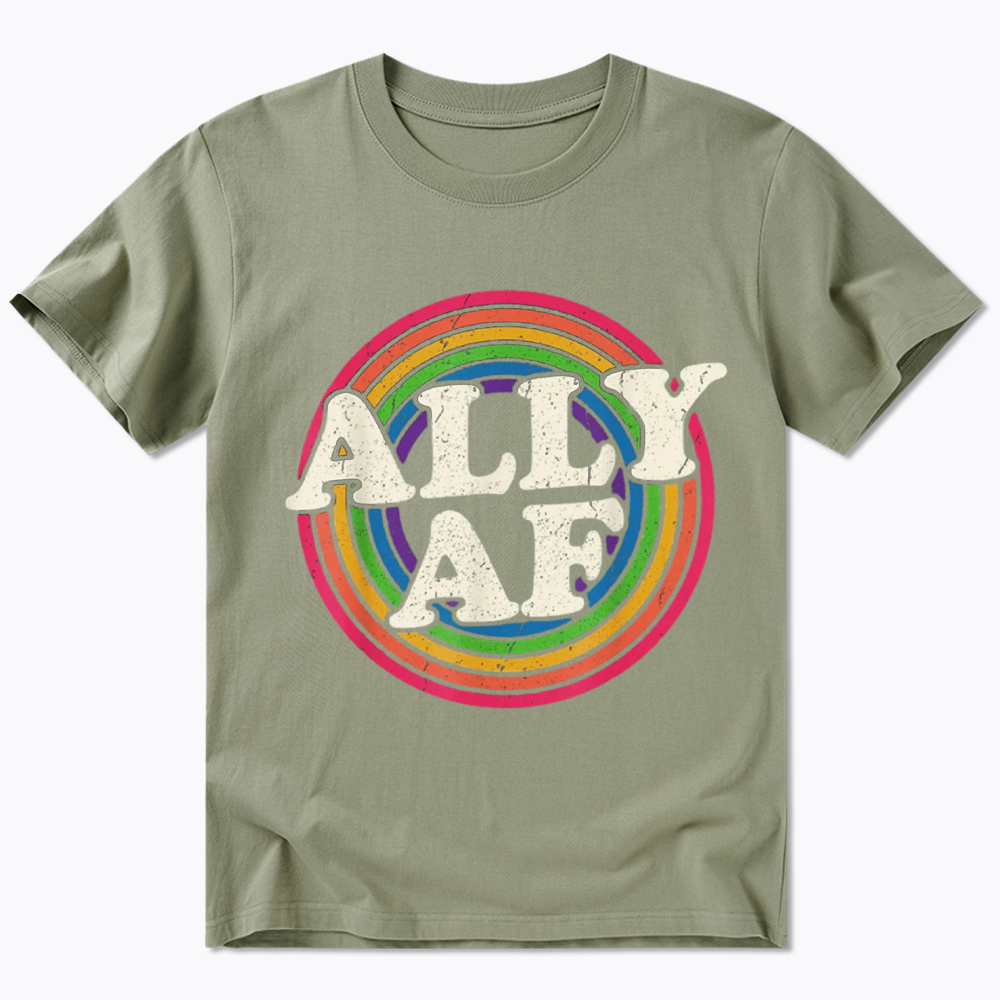 Ally AF LGBT Pride Classic T-Shirt