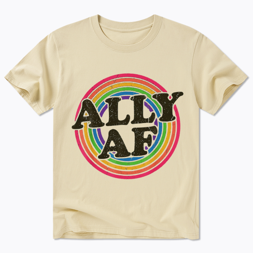 Ally AF LGBT Pride Classic T-Shirt