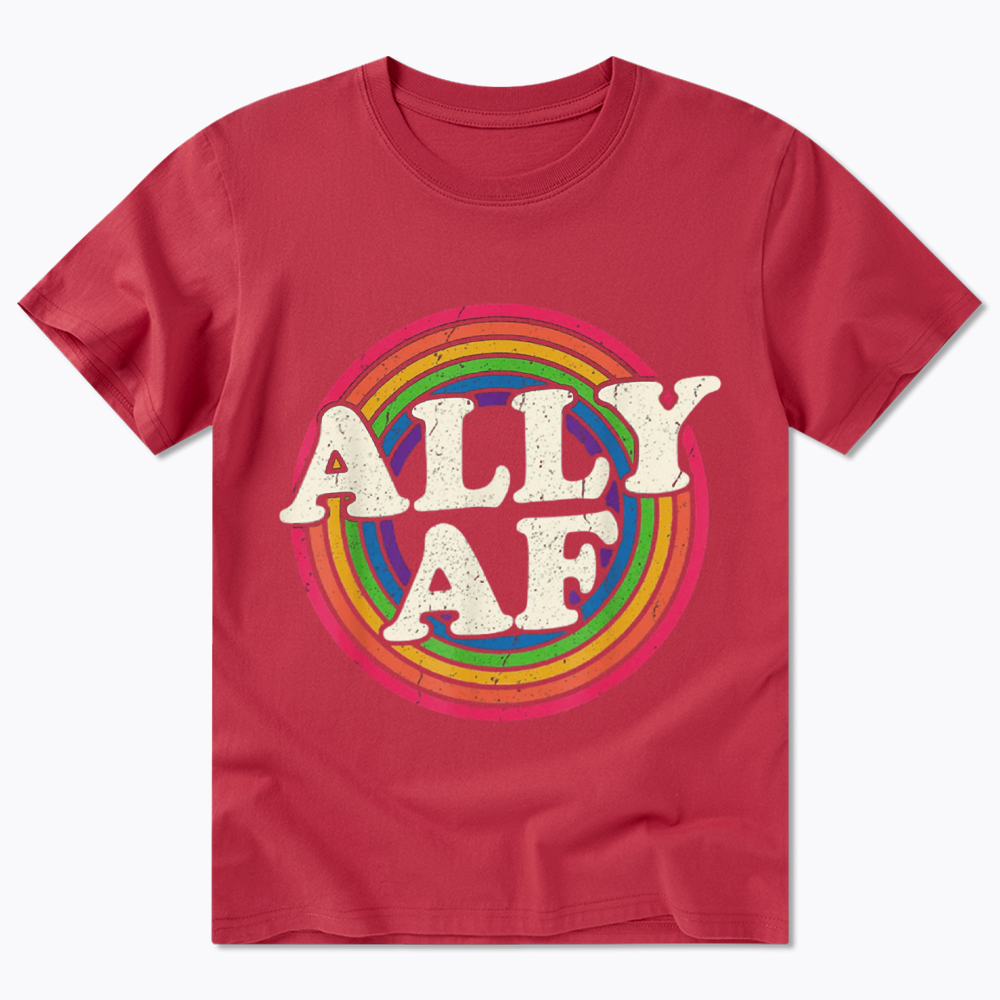 Ally AF LGBT Pride Classic T-Shirt