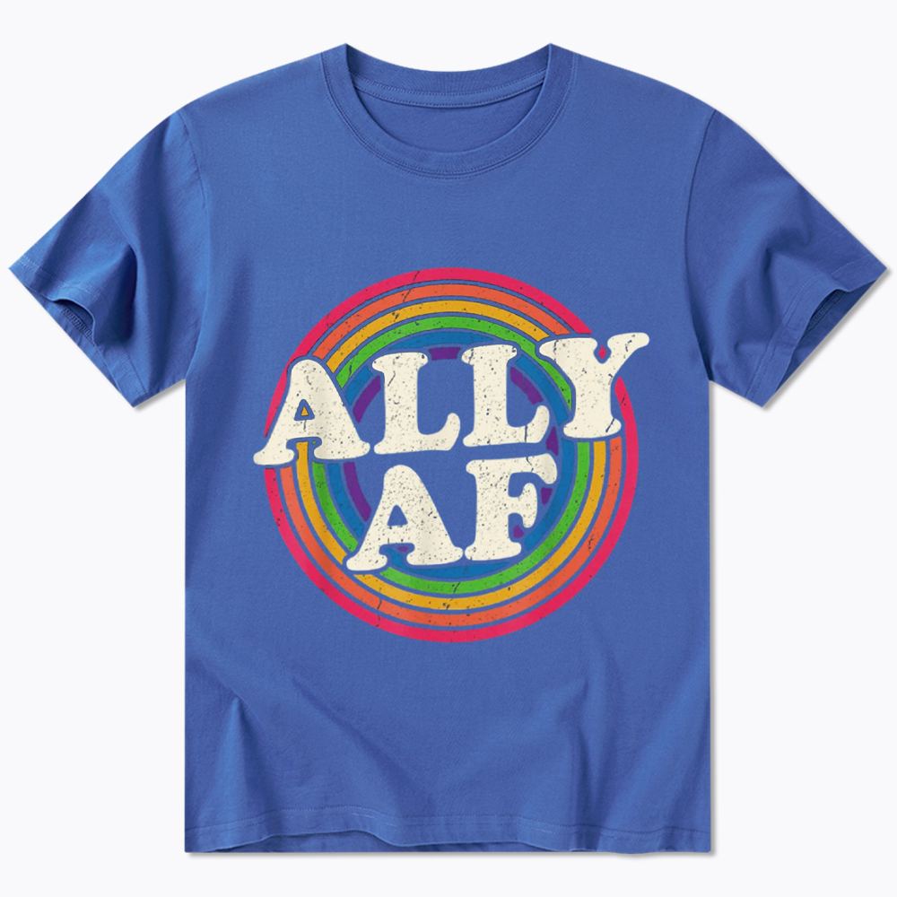 Ally AF LGBT Pride Classic T-Shirt