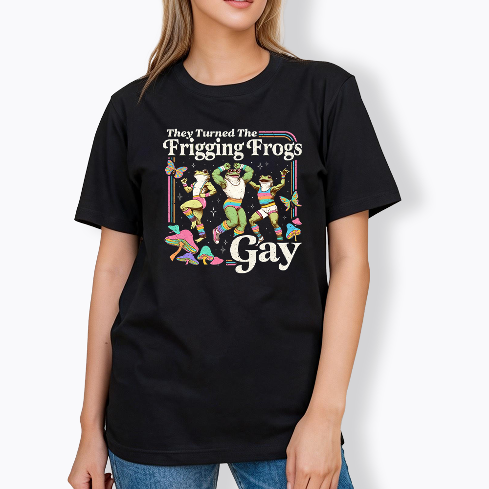 They Turned The Frigging Frogs Gay Classic T-Shirt