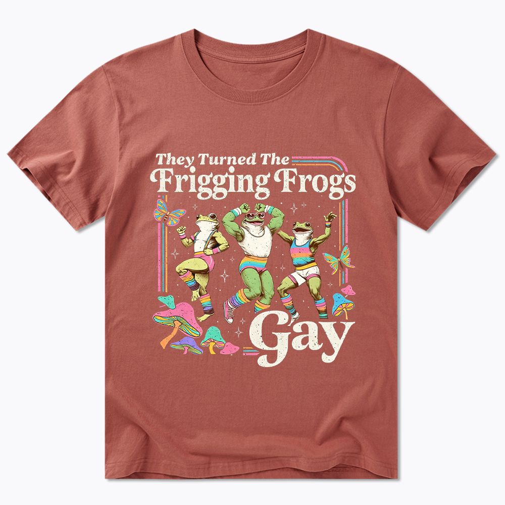 They Turned The Frigging Frogs Gay Classic T-Shirt