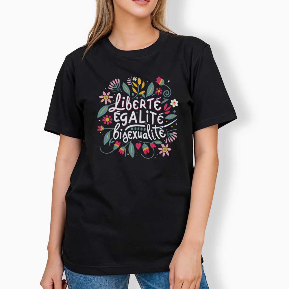 Liberté Égalité Bisexualité Classic T-Shirt