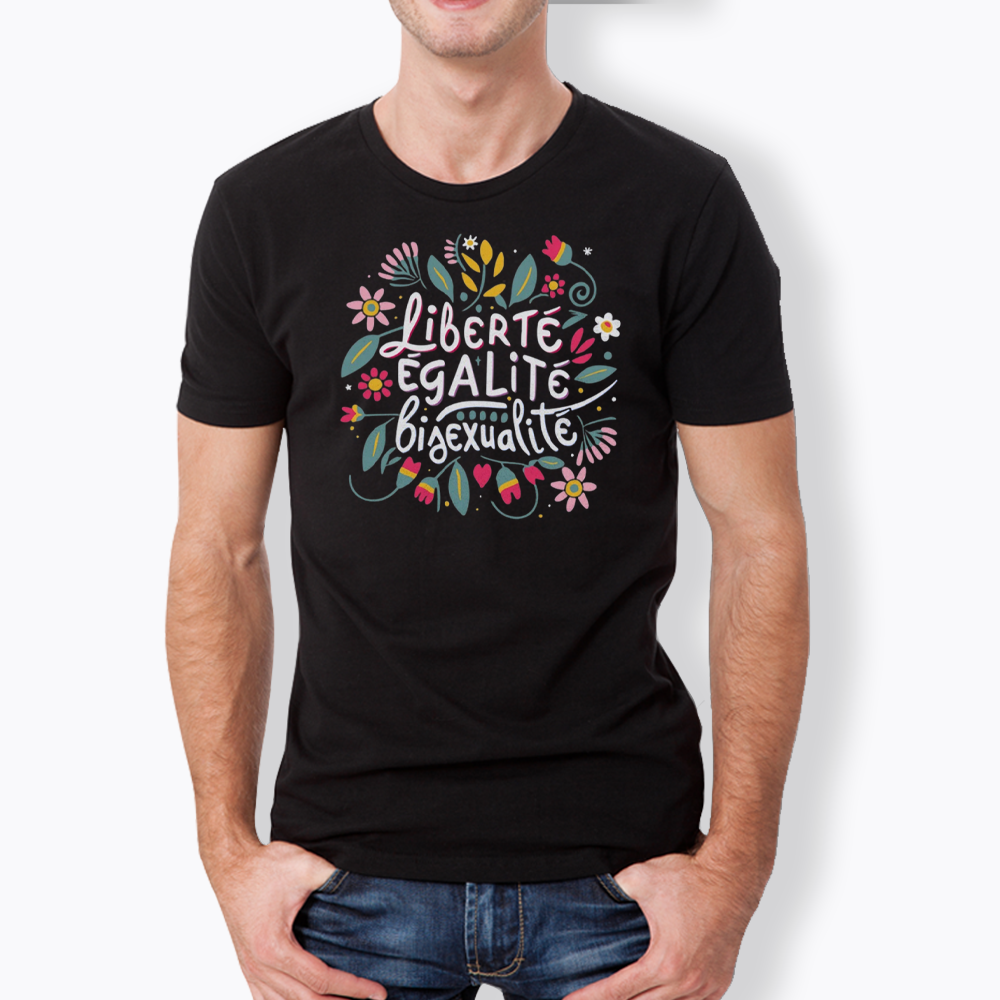 Liberté Égalité Bisexualité Classic T-Shirt