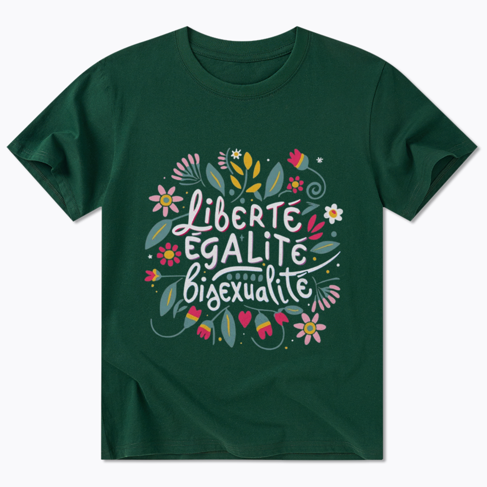 Liberté Égalité Bisexualité Classic T-Shirt