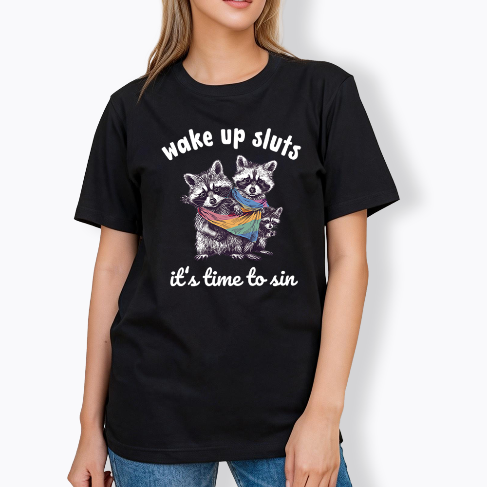 Wake up Sluts it's time to sin Classic T-Shirt