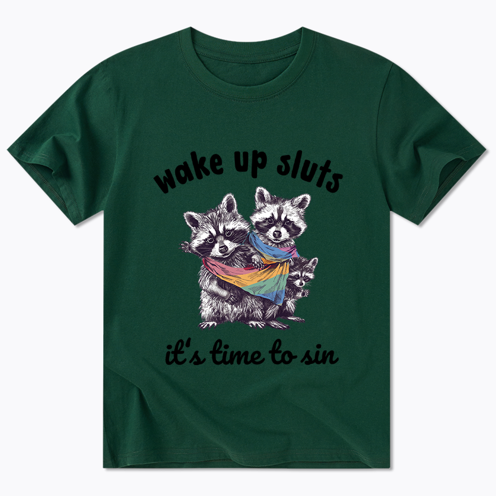 Wake up Sluts it's time to sin Classic T-Shirt