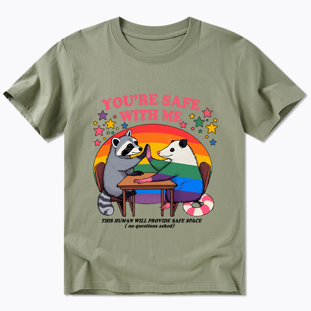 You Are Safe With Me Classic T-Shirt