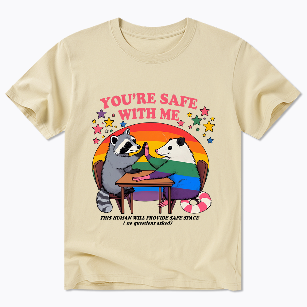 You Are Safe With Me Classic T-Shirt
