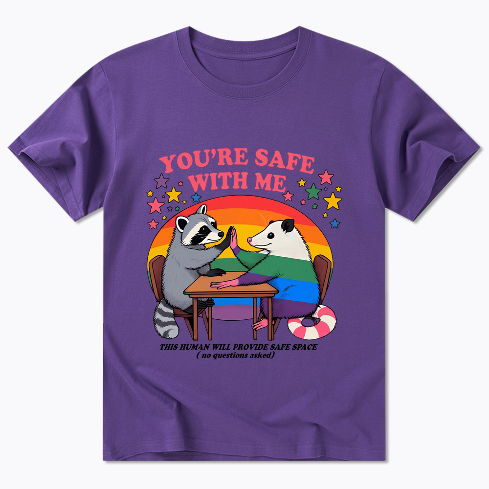 You Are Safe With Me Classic T-Shirt