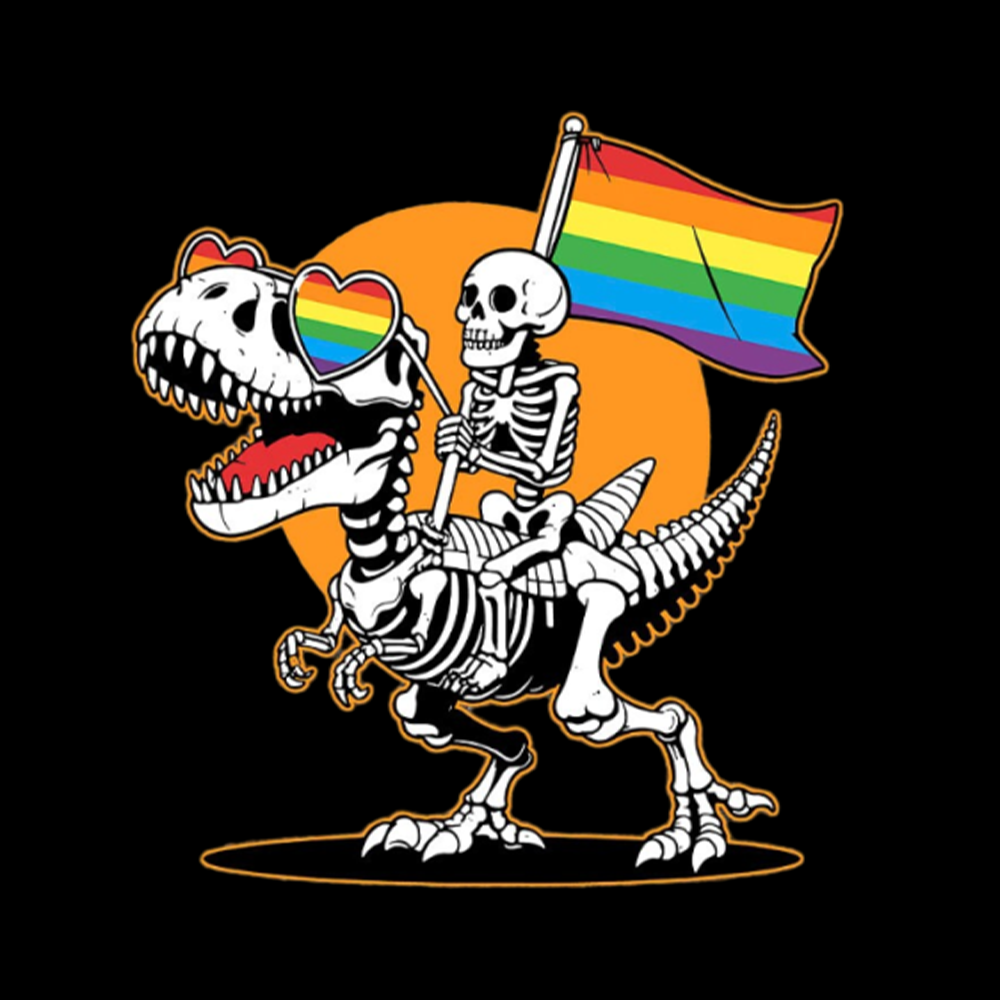 LGBT Skeleton Classic T-Shirt