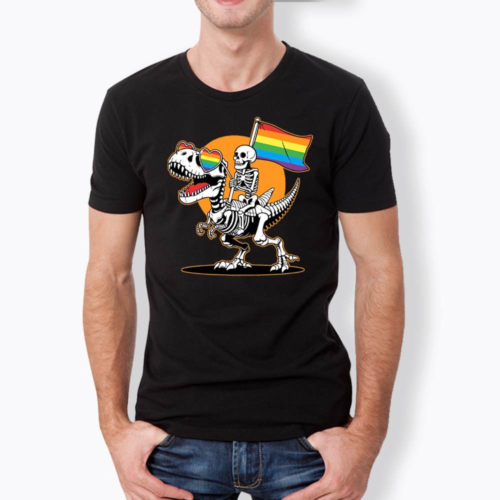LGBT Skeleton Classic T-Shirt