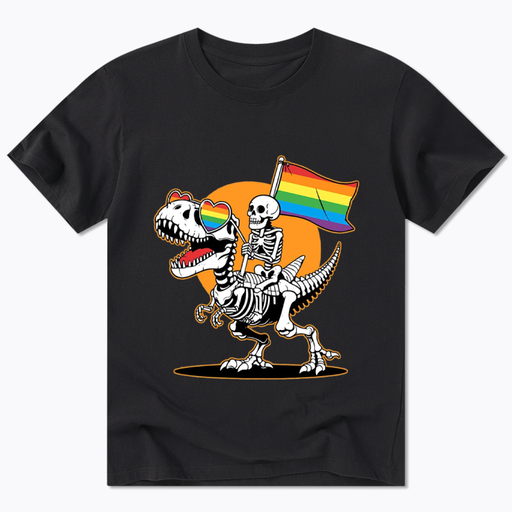 LGBT Skeleton Classic T-Shirt