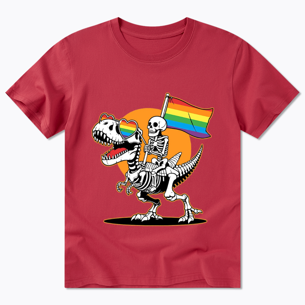 LGBT Skeleton Classic T-Shirt