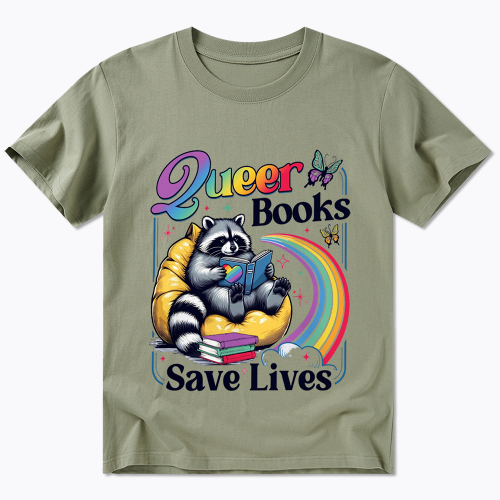 Queer Books Save Lives Classic T-Shirt