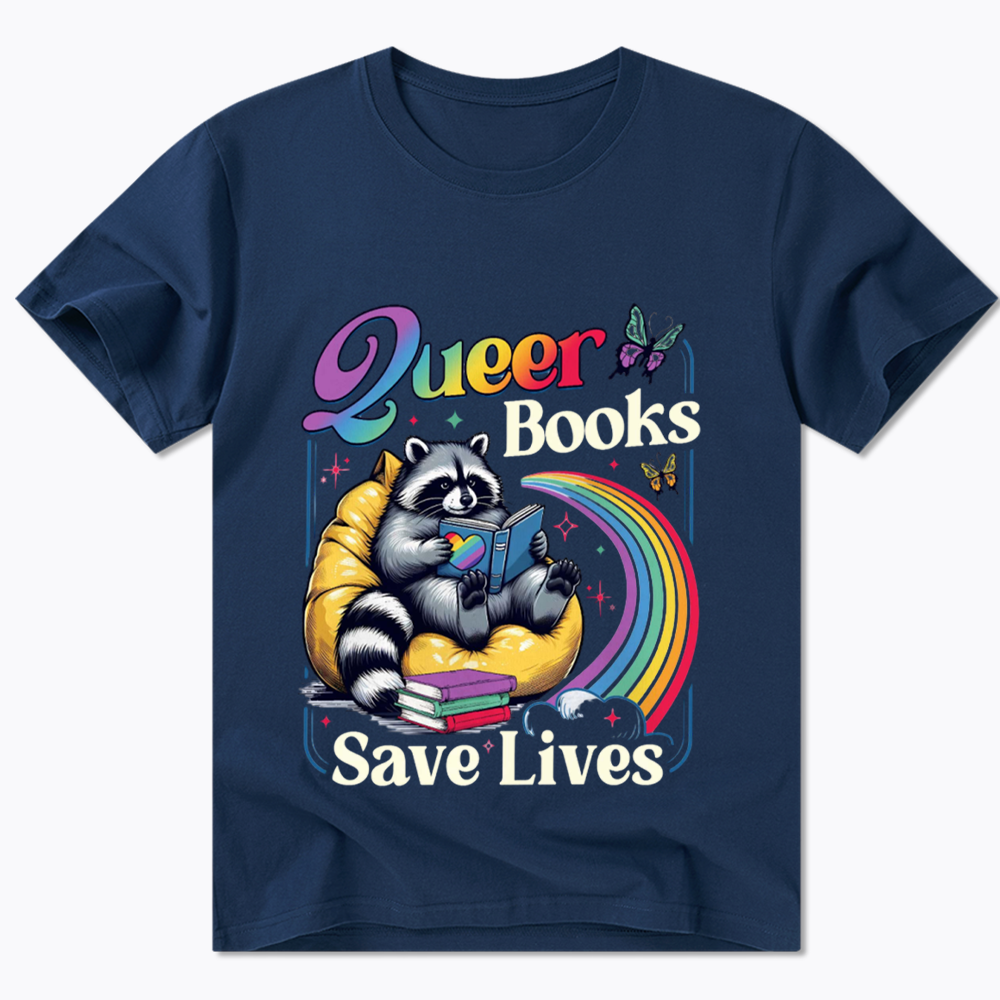 Queer Books Save Lives Classic T-Shirt