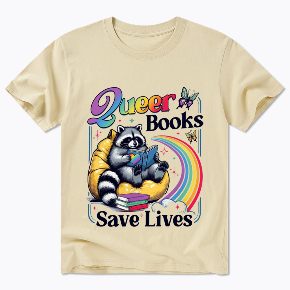 Queer Books Save Lives Classic T-Shirt