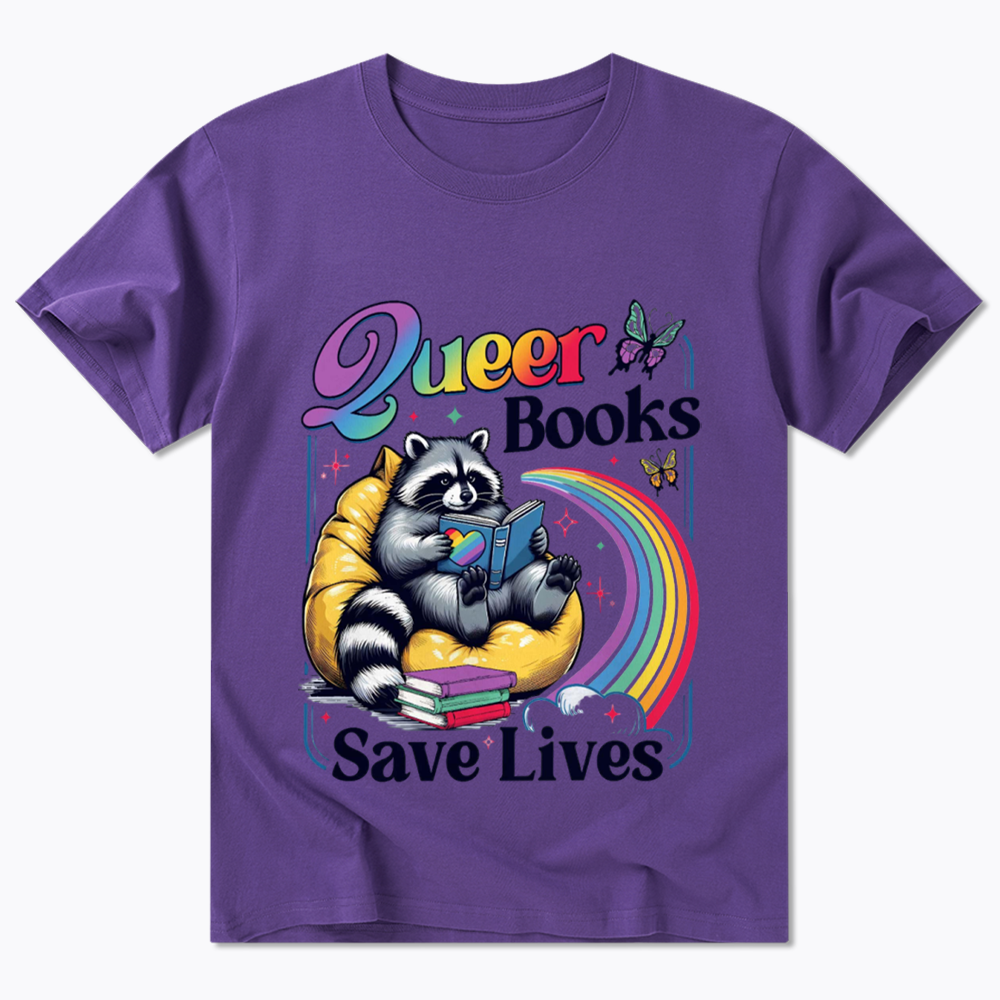 Queer Books Save Lives Classic T-Shirt