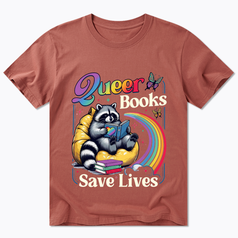 Queer Books Save Lives Classic T-Shirt
