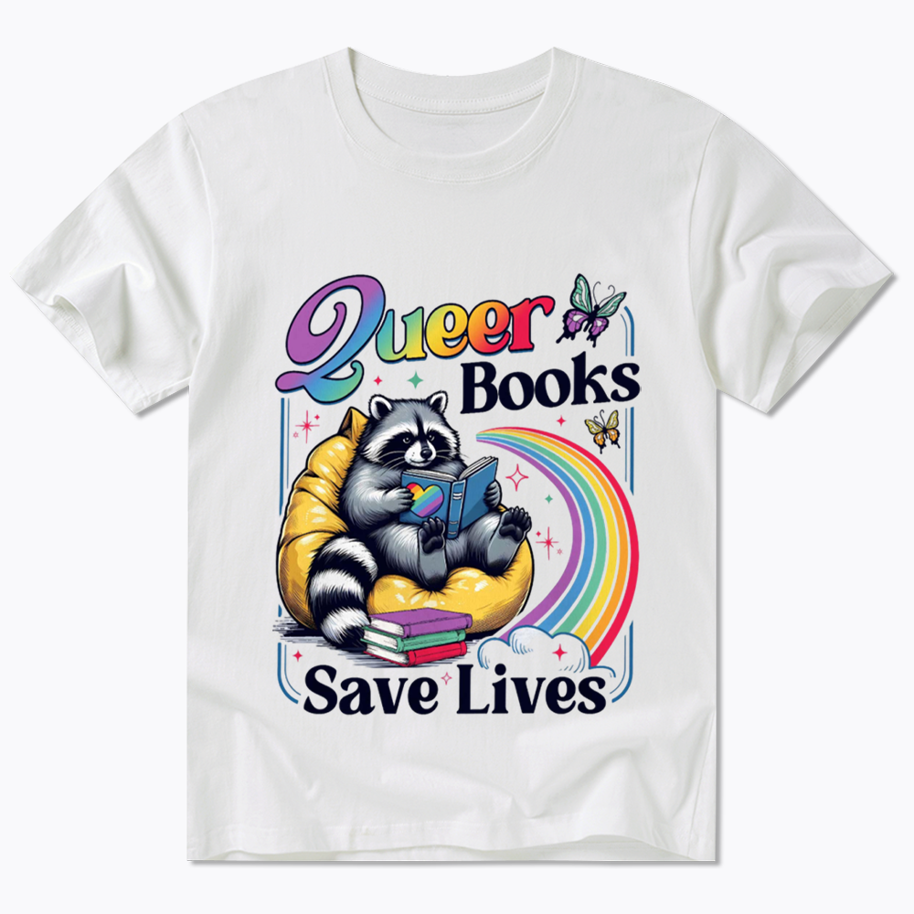 Queer Books Save Lives Classic T-Shirt