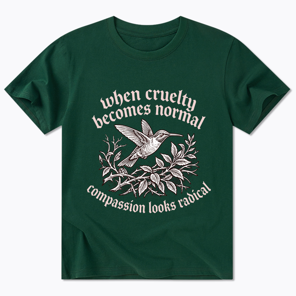 When Cruelty becomes Normal Compassion looks Radical Classic T-Shirt