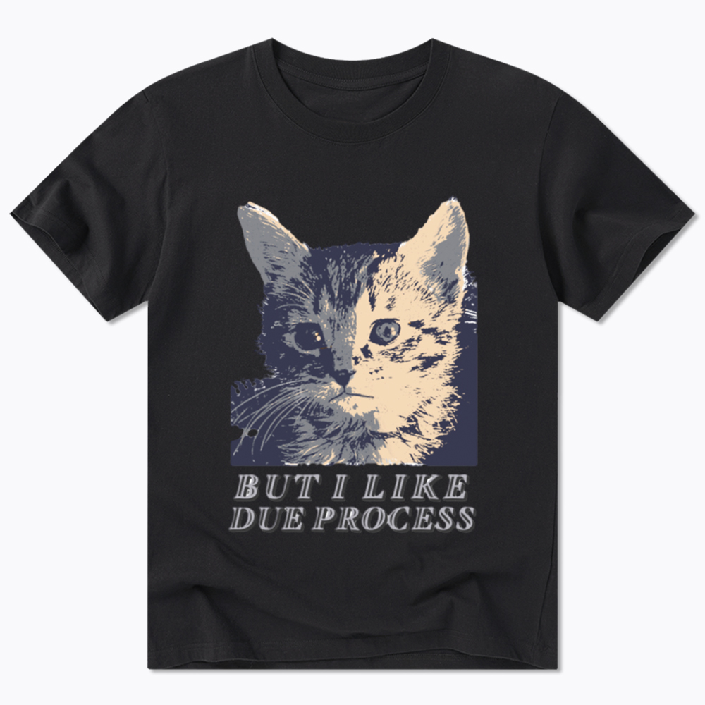 But I Like Due Process cat Classic T-Shirt