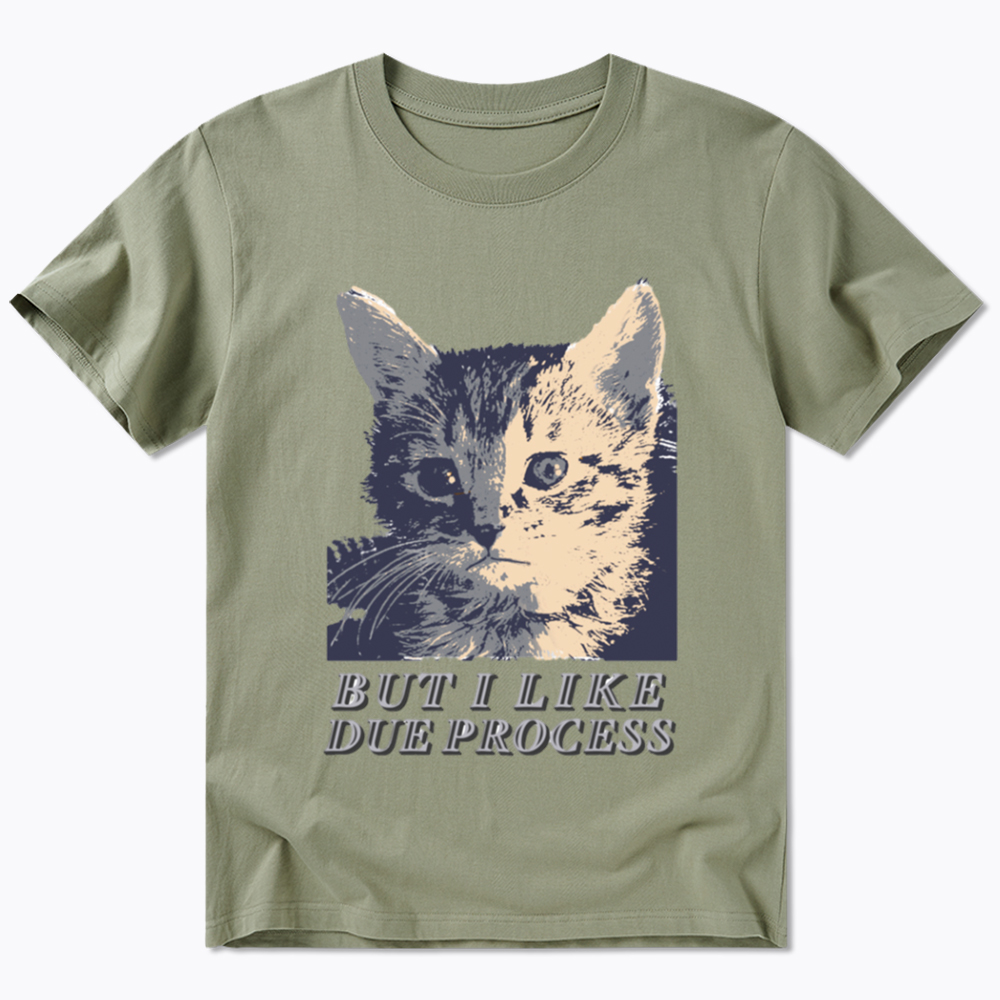 But I Like Due Process cat Classic T-Shirt