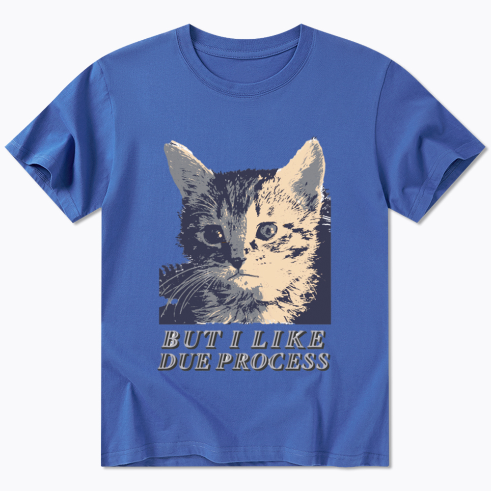 But I Like Due Process cat Classic T-Shirt
