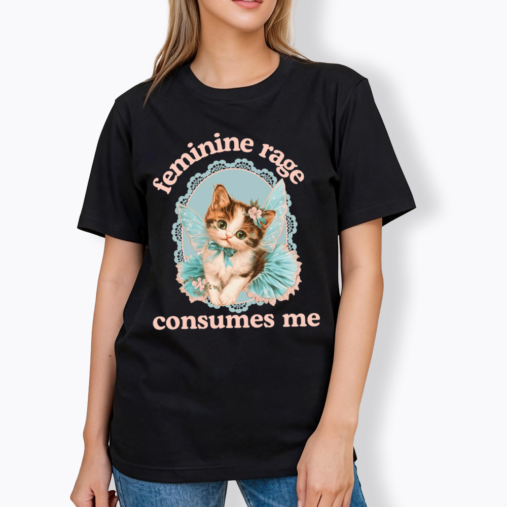 Feminine Rage Consumes Me Classic T-Shirt