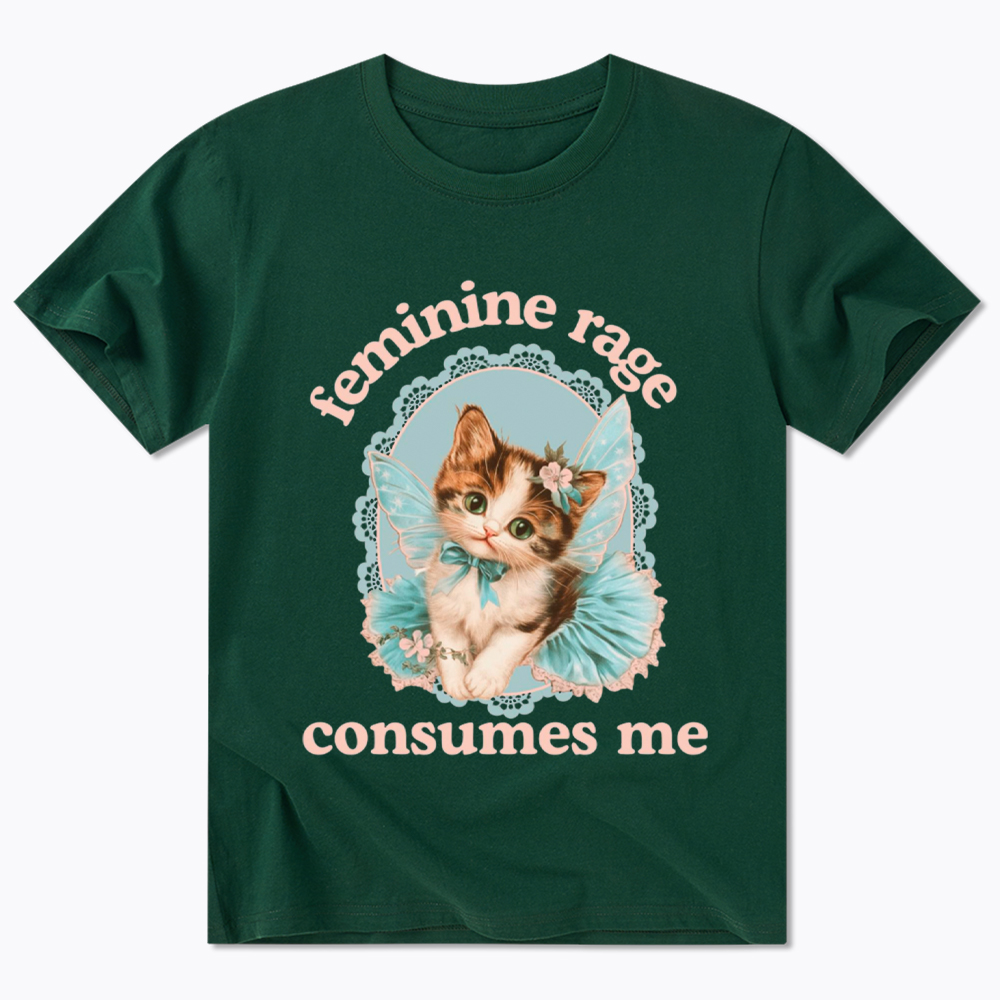 Feminine Rage Consumes Me Classic T-Shirt