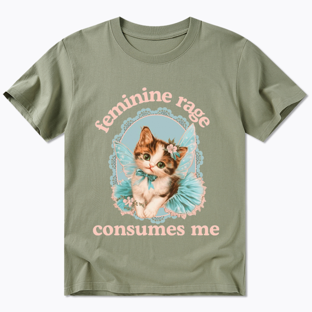 Feminine Rage Consumes Me Classic T-Shirt