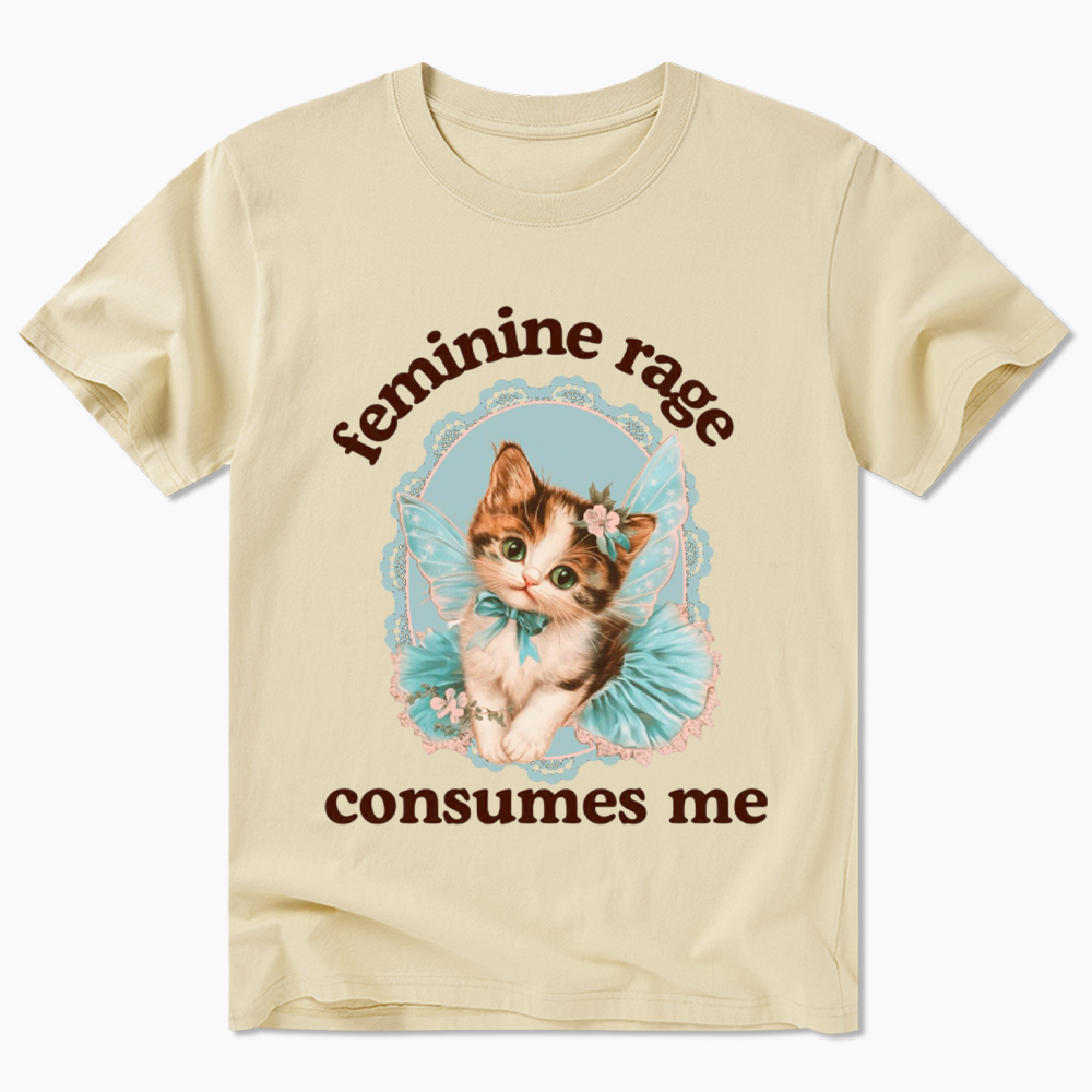 Feminine Rage Consumes Me Classic T-Shirt