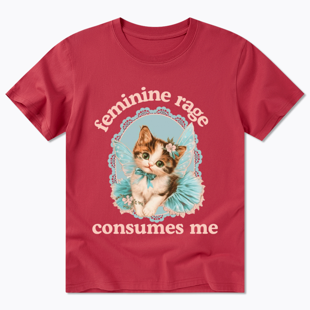 Feminine Rage Consumes Me Classic T-Shirt