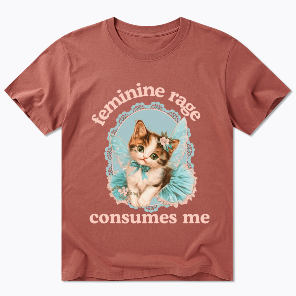 Feminine Rage Consumes Me Classic T-Shirt