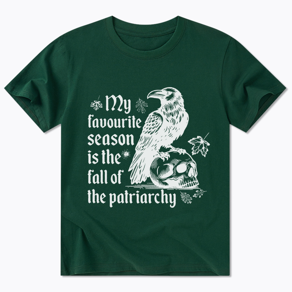 Fall of Patriarchy Skull Feminist Classic T-Shirt