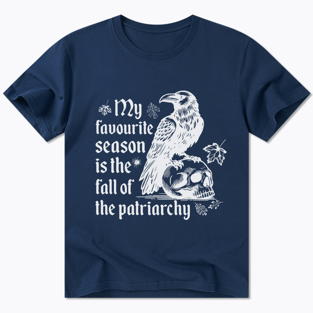 Fall of Patriarchy Skull Feminist Classic T-Shirt