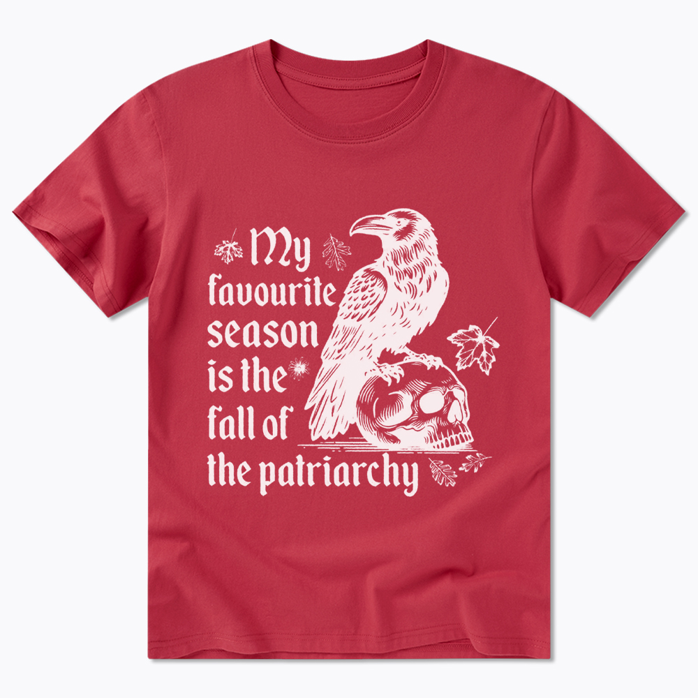 Fall of Patriarchy Skull Feminist Classic T-Shirt