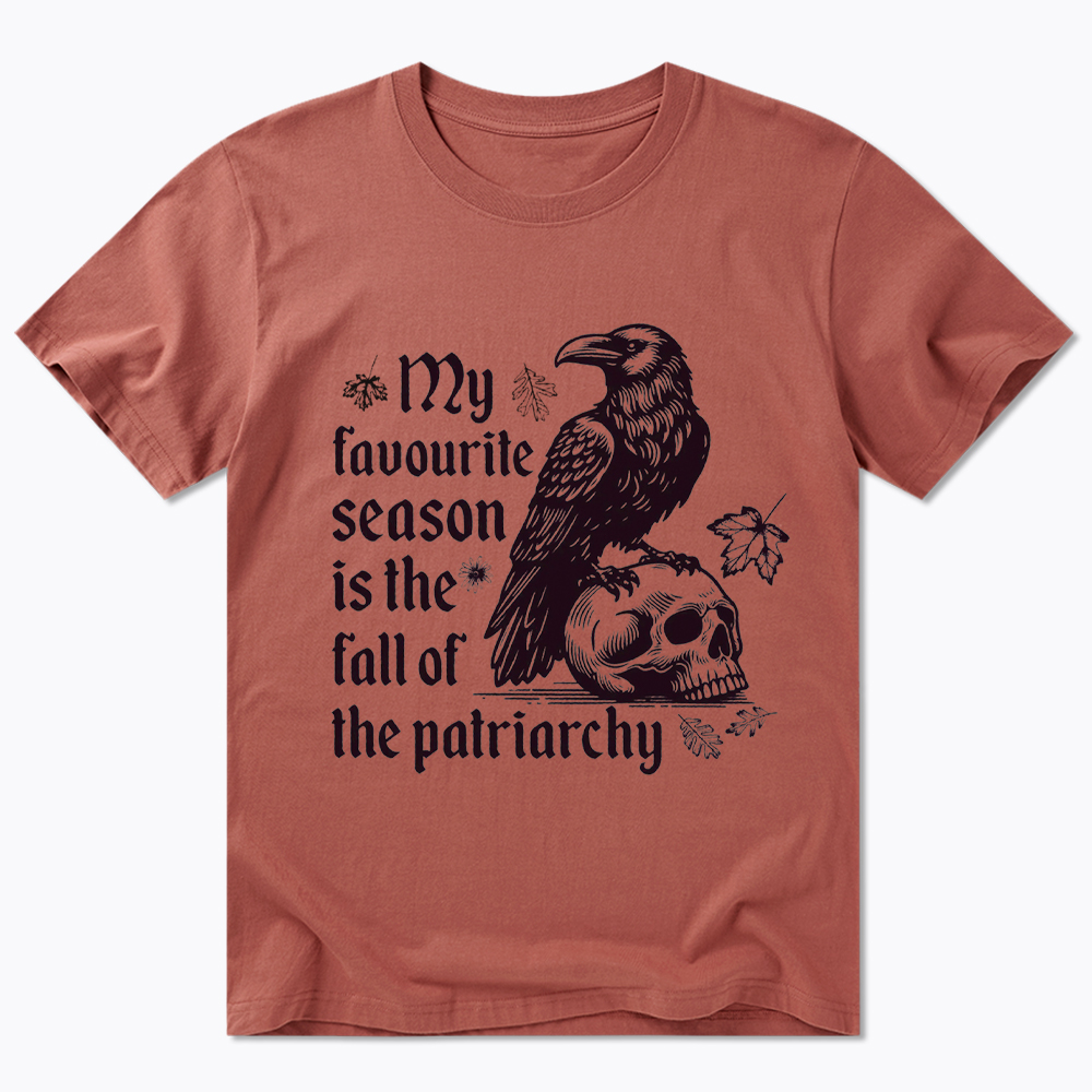 Fall of Patriarchy Skull Feminist Classic T-Shirt