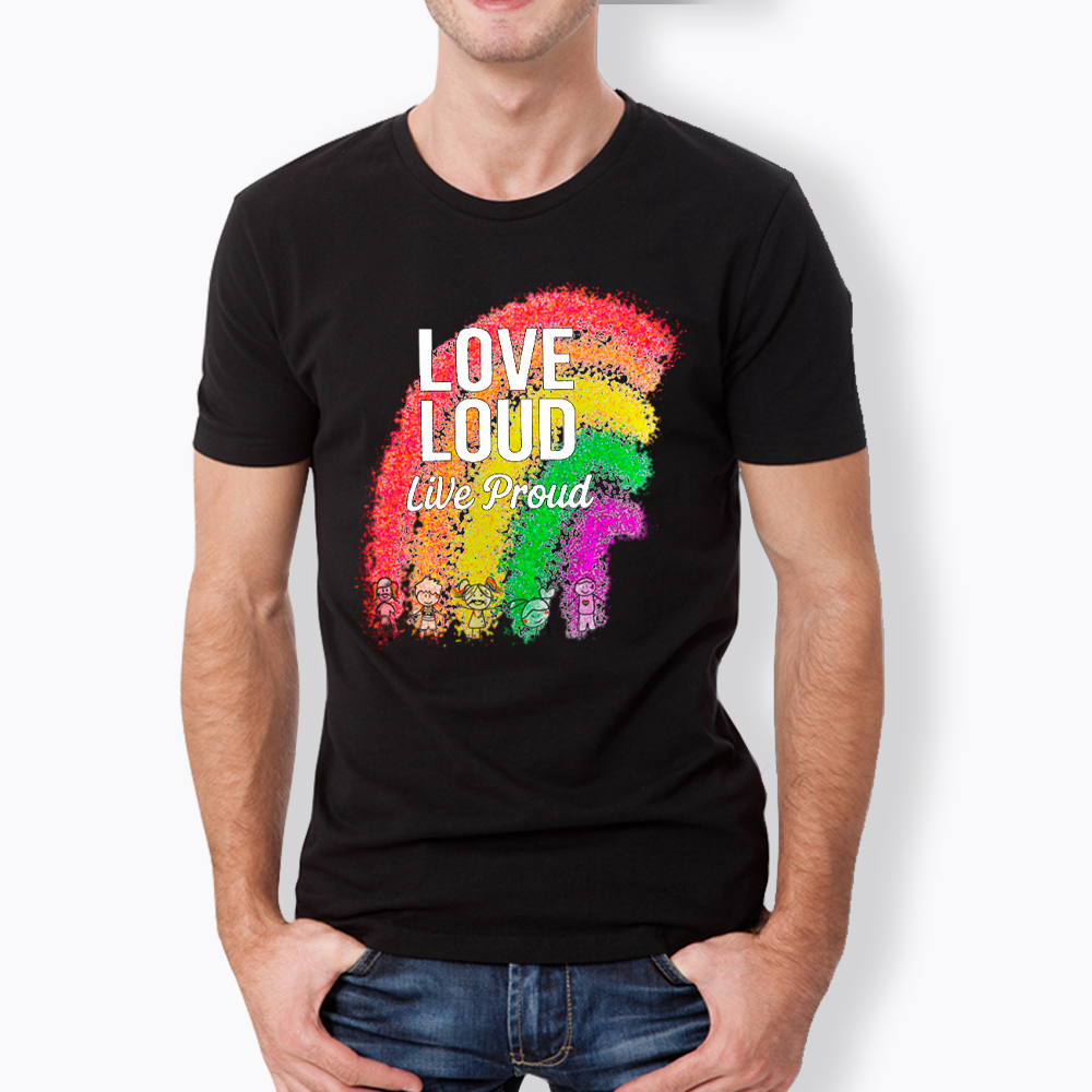 Love Loud Live Proud Classic T-Shirt