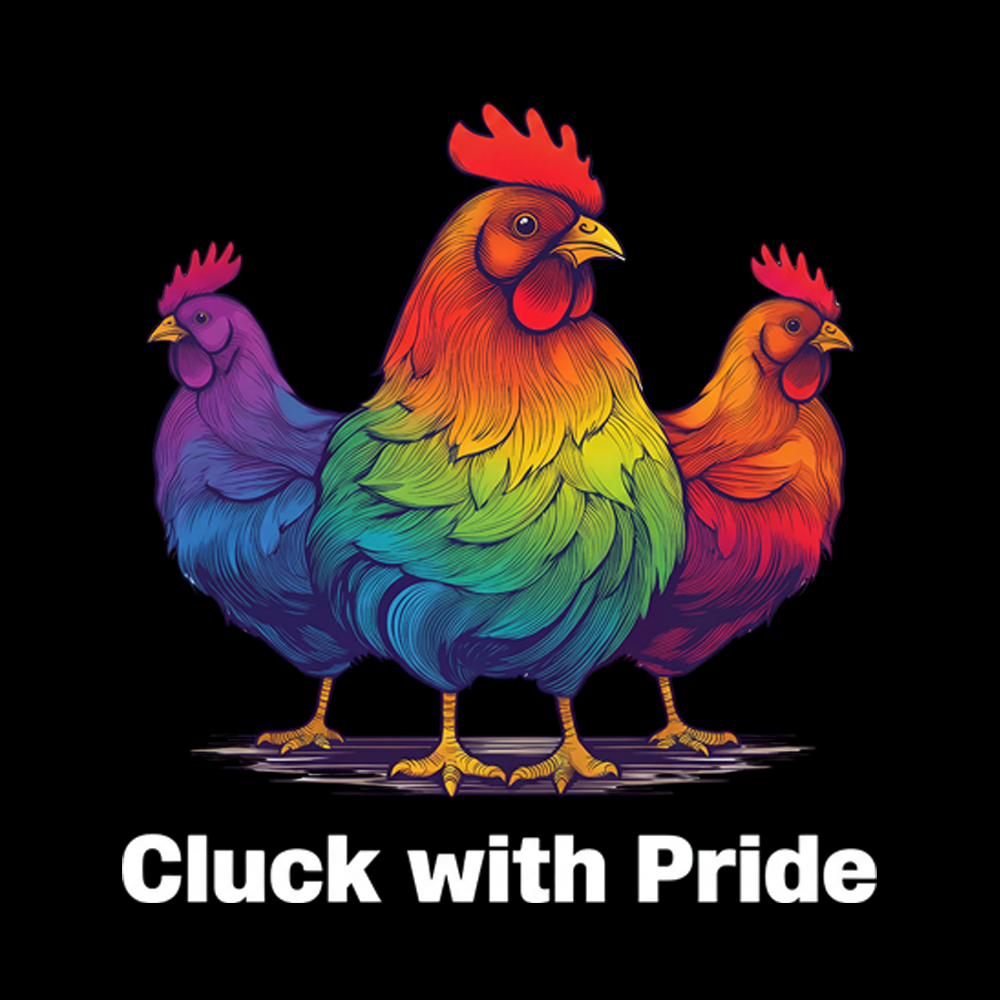 Rainbow Chicken LGBTQ Pride Classic T-Shirt