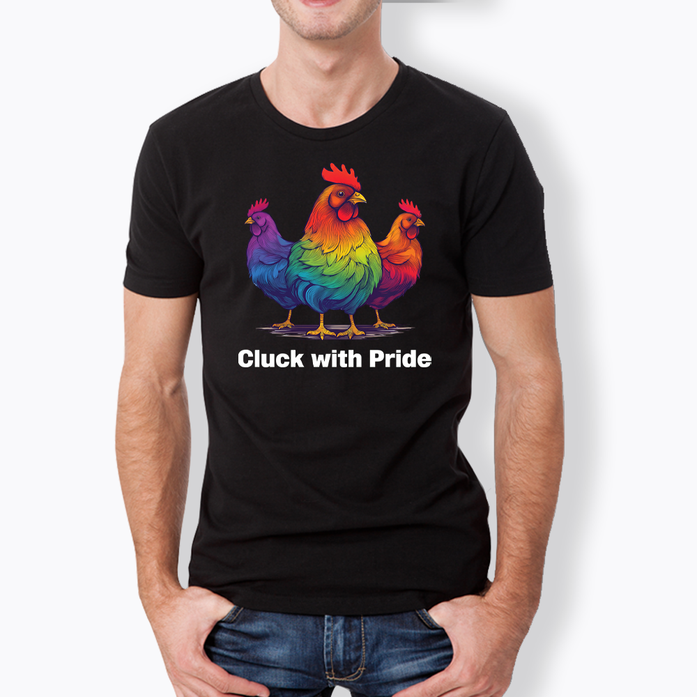Rainbow Chicken LGBTQ Pride Classic T-Shirt