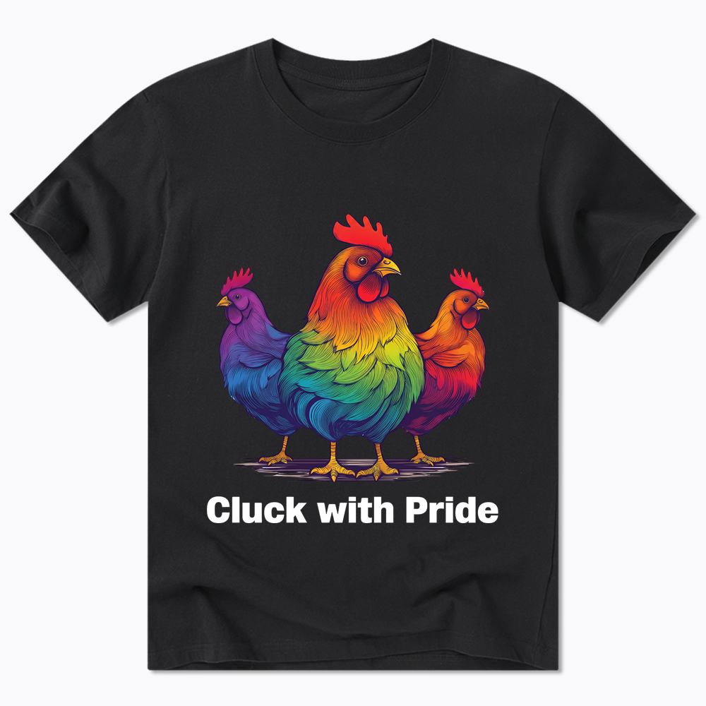 Rainbow Chicken LGBTQ Pride Classic T-Shirt